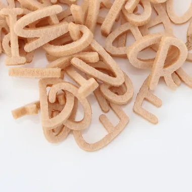 Set of 250 Mini Letters In felt Capital Letters - Font 3