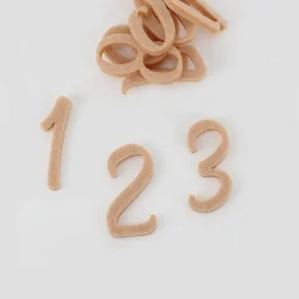 Set 30 numeri in feltro - font 8|IDEEINFELTRO.COM