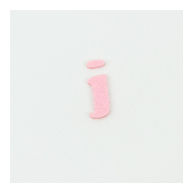 Letter J In felt E soft felt Colored