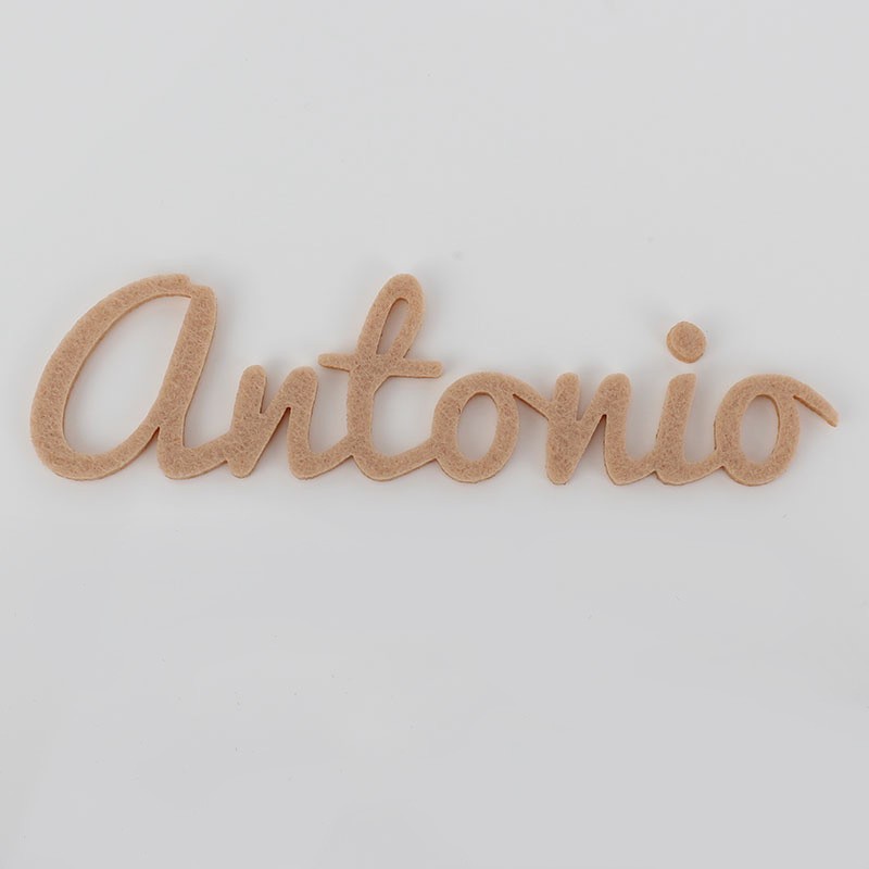 Nombre de fieltro personalizado - Fuente 12