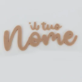 Aangepaste Vilt Naam - Lettertype 11