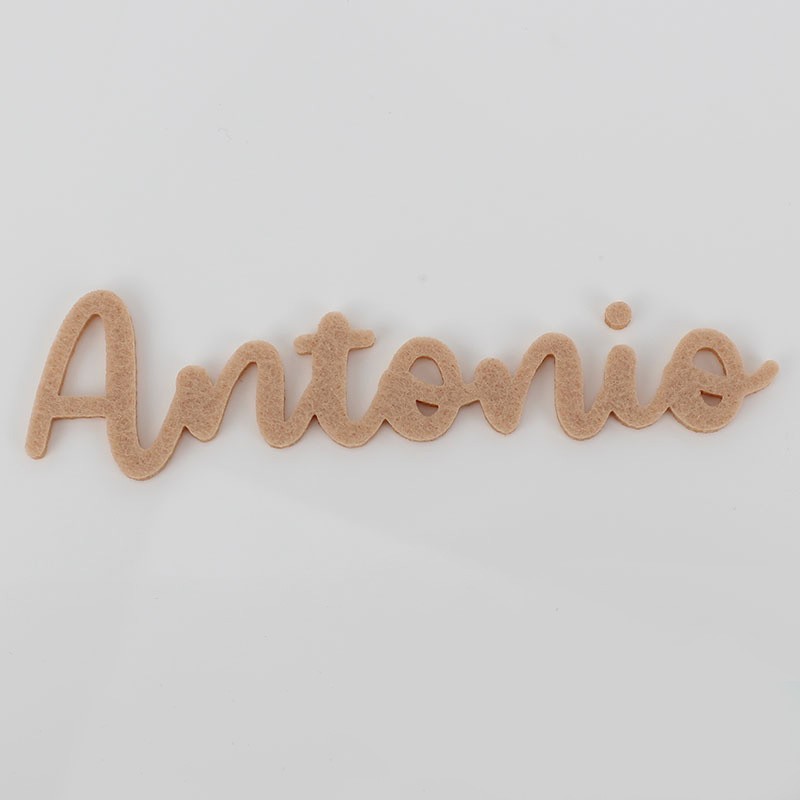 Benutzerdefinierter Name bastelfilz - Schriftart 11