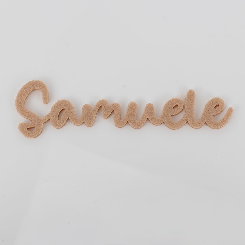 Benutzerdefinierter Name bastelfilz - Schriftart 11