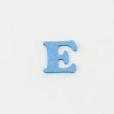 Lettera E In Feltro E Panolenci
