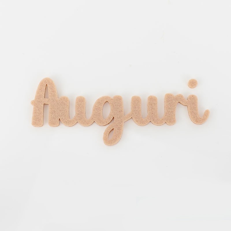 Custom felt Word - Font 8