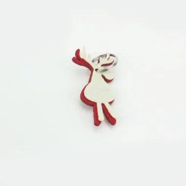 Vente en ligne 15 porte-clés de Noël en feutrine et tissu feutrine - Cerf