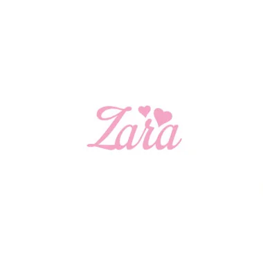 Personalized felt name - zara
