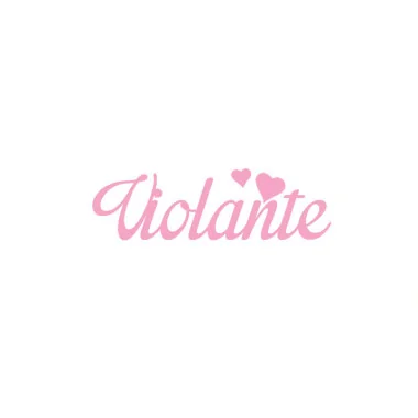 Personalized felt name - violante