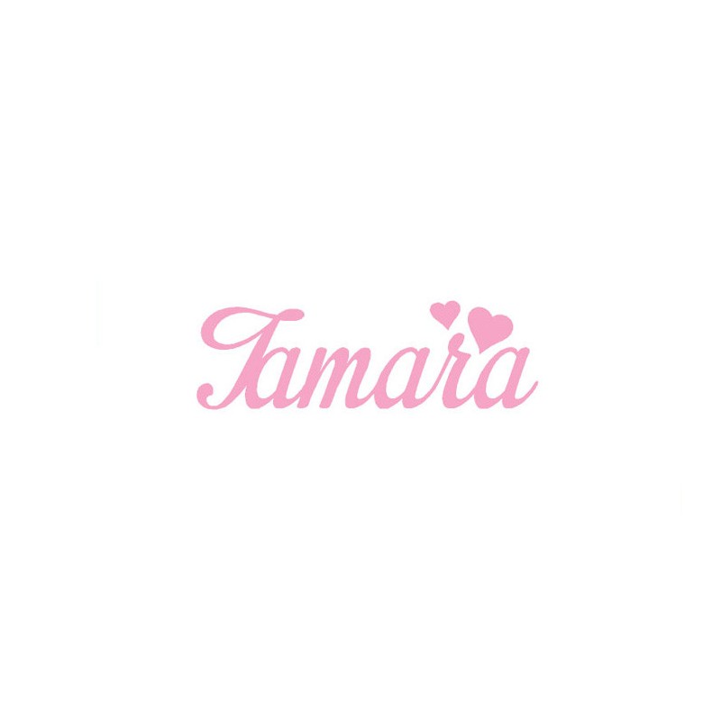 Personalized felt name - tamara