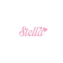 Custom felt name - star