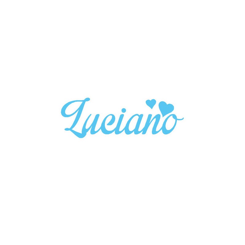 Nombre fieltro personalizado - luciano