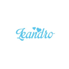 Aangepaste vilt naam - leandro