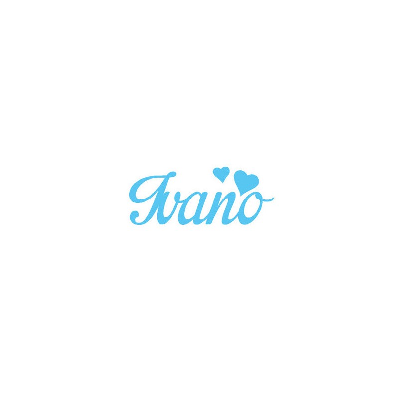 Nombre de fieltro personalizado - ivano