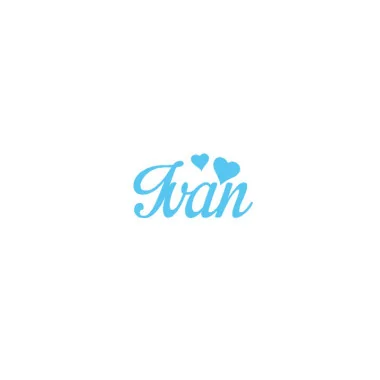 Nombre de fieltro personalizado - ivan