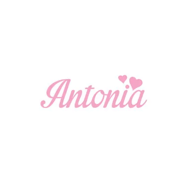 Nom feutre personnalisé - antonia