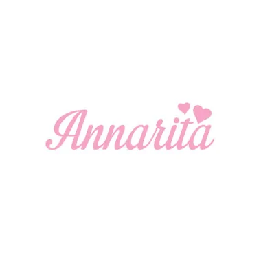 Personalized felt name - annarita