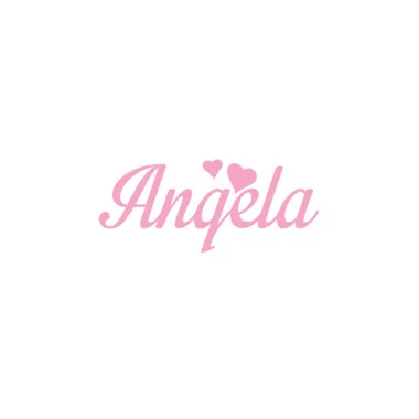 Nombre fieltro personalizado - angela