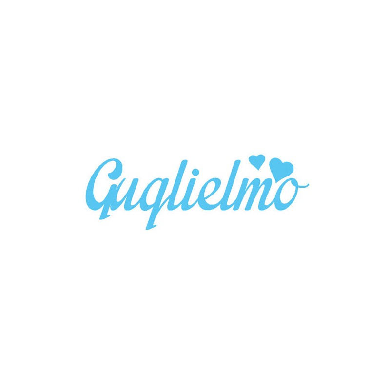 Personalized felt name - guglielmo