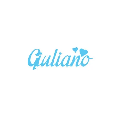 Nombre de fieltro personalizado - giuliano
