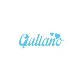 Aangepaste vilt naam - giuliano