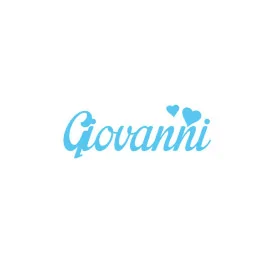 Personalized felt name - giovanni