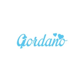 Personalized felt name - giordano