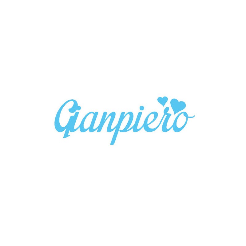 Personalisierter Filz Name - Gianpiero