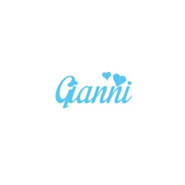Personalized felt name - gianni
