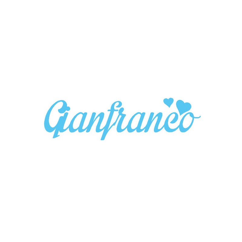 Nombre fieltro personalizado - gianfranco