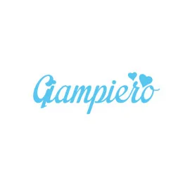 Personalized felt name - giampiero
