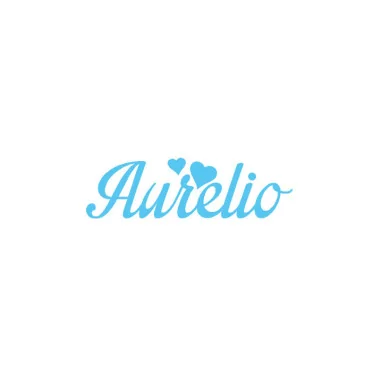 Personalisierter Filz Name - Aurelio