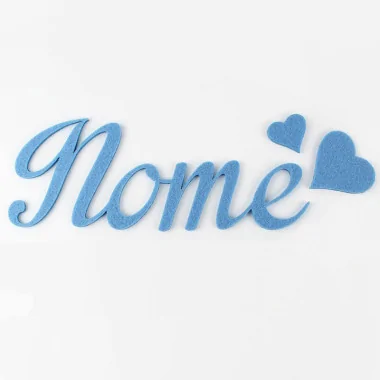 Personalized felt name - antonio 2