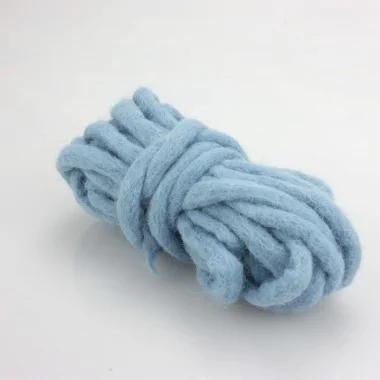 BASTELFILZ KORDEL Ø 3 MM HELLBLAU