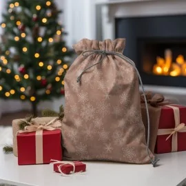 Pannolenci e feltro stampa natale - fiocchi di neve cod.323|IDEEINFELTRO.COM