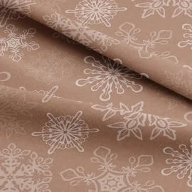 Pannolenci e feltro stampa natale - fiocchi di neve cod.323|IDEEINFELTRO.COM