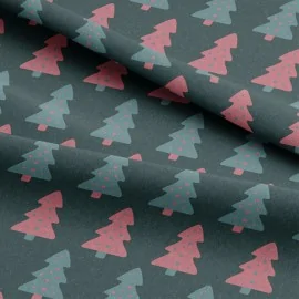 Pannolenci e Feltro stampa Natale - Alberelli natalizi cod.361-02|IDEEINFELTRO.COM