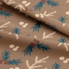 Pannolenci e feltro stampa natale - rametti natalizi cod.421|IDEEINFELTRO.COM