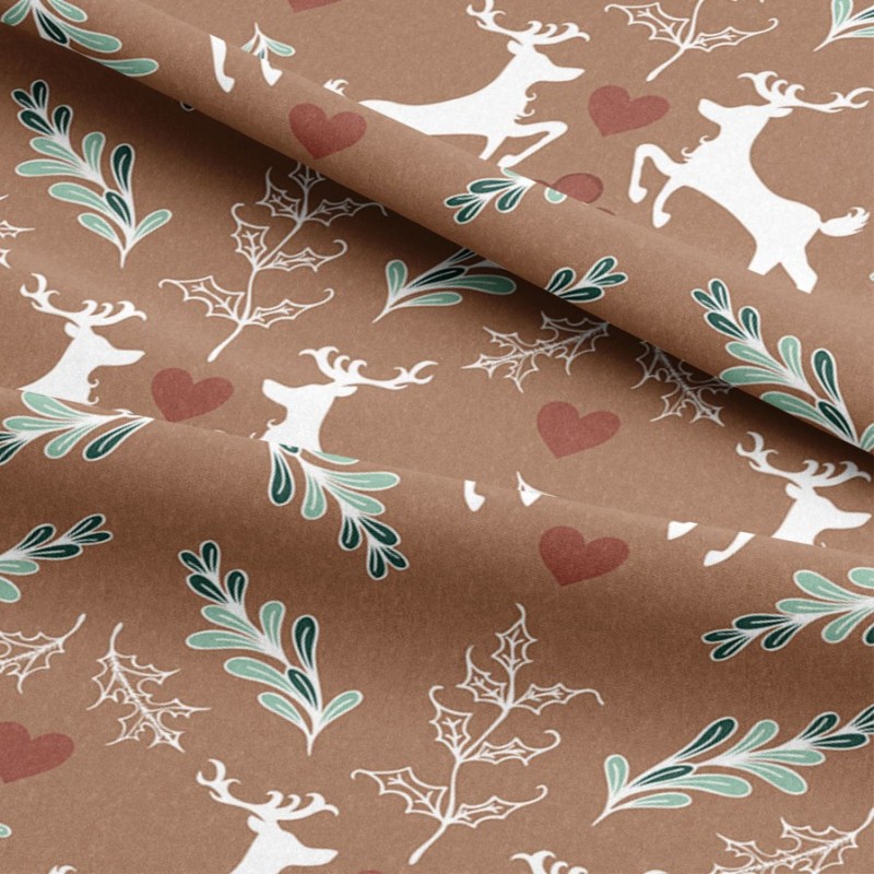 Panneau en feutrine O tissu feutrine lumières de Noël Mod.6