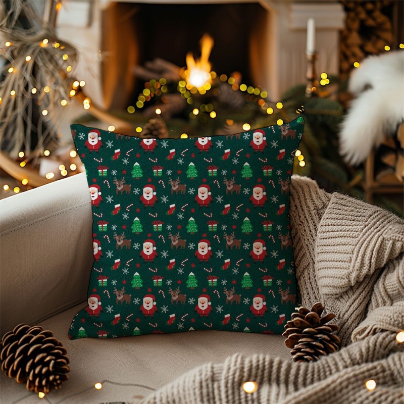 Dun vilt en vilt afdrukken kerstmis - kerst karakters cod.426