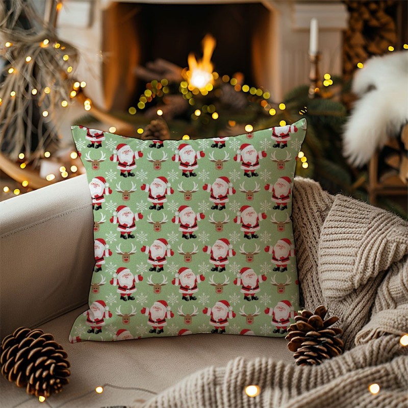 Dun vilt en vilt afdrukken kerstmis - kerst karakters cod.427