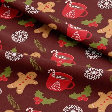 Pannolenci e Feltro stampa Natale - Omino pan di zenzero...