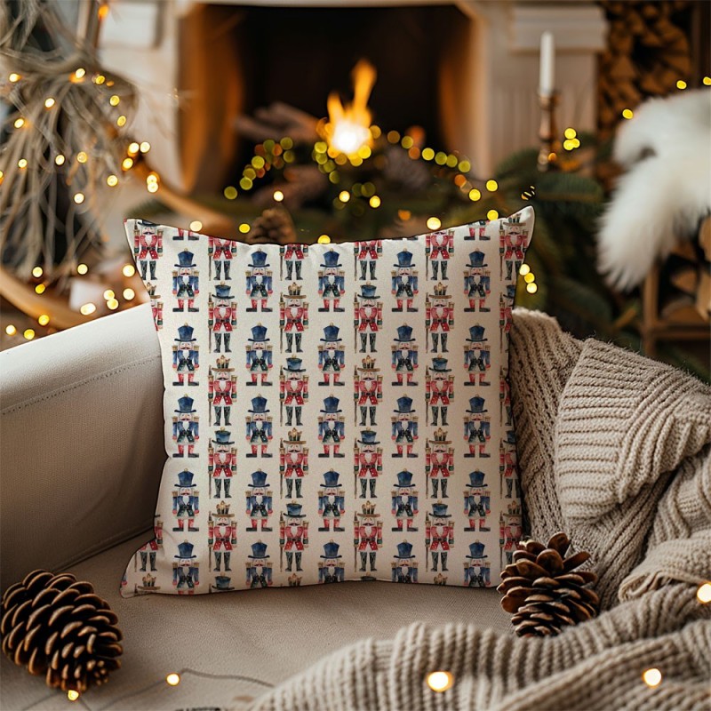 Pannolenci e feltro stampa natale - schiaccianoci e decorazioni di natale cod.503|IDEEINFELTRO.COM
