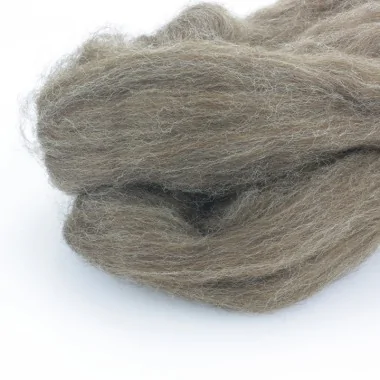 LANA CARDADA MARRÓN 50 g