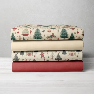 Soft felt fantasia 45x70 cm "abete" savings kit 4 panels