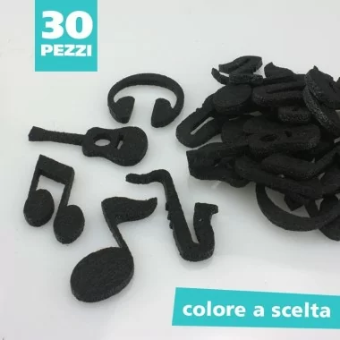 SILHOUETTE KIT IN FELT MUSIC MIX - SIZE OF YOUR CHOICE