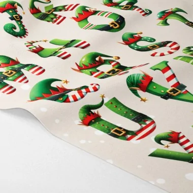 Weihnachtsbuchstaben und -zahlen 2