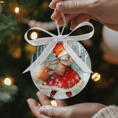 Bile de Crăciun în fetru moale de 10, 12 și 16 cm - gnomi - cod.257|IDEEINFELTRO.COM 2