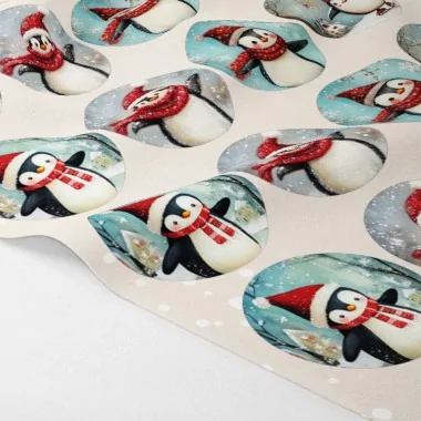 Bile de Crăciun în fetru moale 20 bucăți ø 10 cm - păpuși și copii - cod.187|IDEEINFELTRO.COM