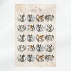Bolas de Navidad para rellenar tela de fieltro 20 piezas ⌀ 10 cm - Descripción del sujeto - código 165