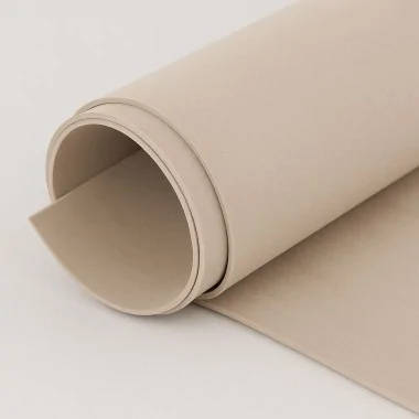 Rotolo Gomma EVA / crepla / moosgummi / fommy 100 cm x 10 metri - tortora 2
